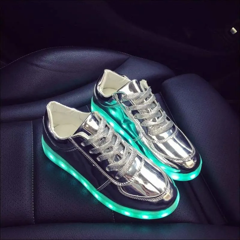 7 Colors Kid Luminous Sneakers Shoes