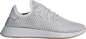 Adidas Deerupt 'Light Grey' sneakers, gray