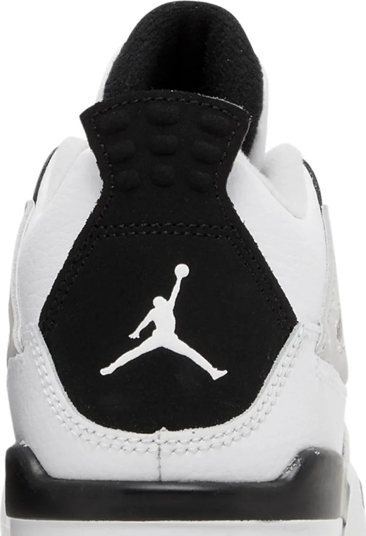 Air Jordan 4 Retro PS Military Black, White