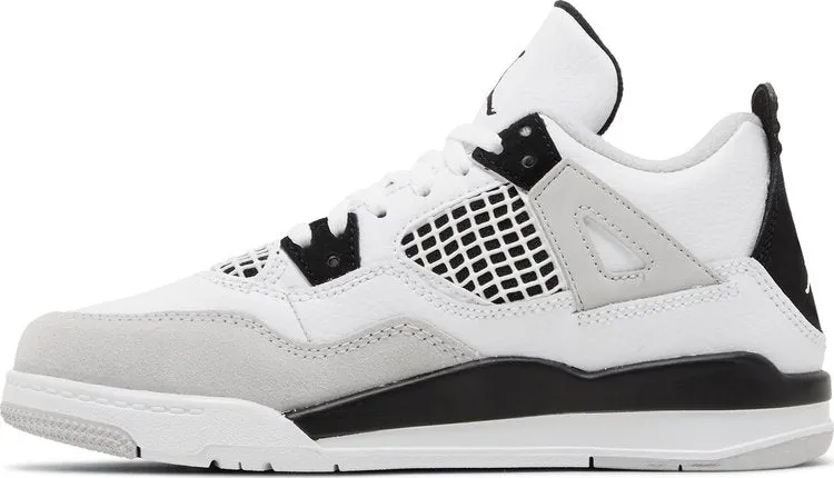 Air Jordan 4 Retro PS Military Black, White