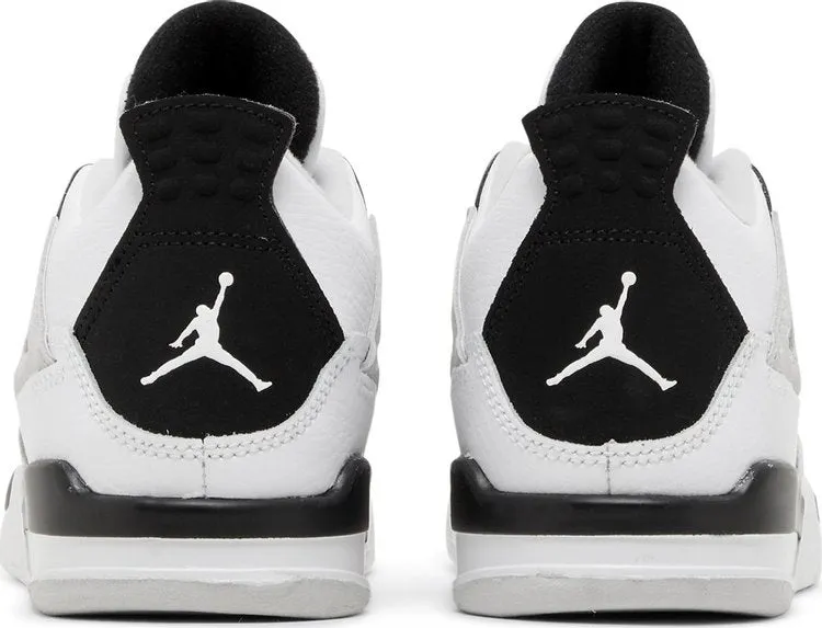 Air Jordan 4 Retro PS Military Black, White