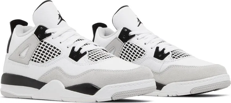 Air Jordan 4 Retro PS Military Black, White