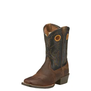 ARIAT KID'S HERITAGE ROUGHSTOCK WESTERN BOOT- 10016239