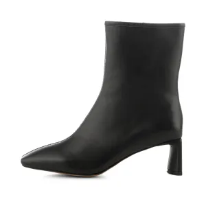 Arlo bootie leather - BLACK