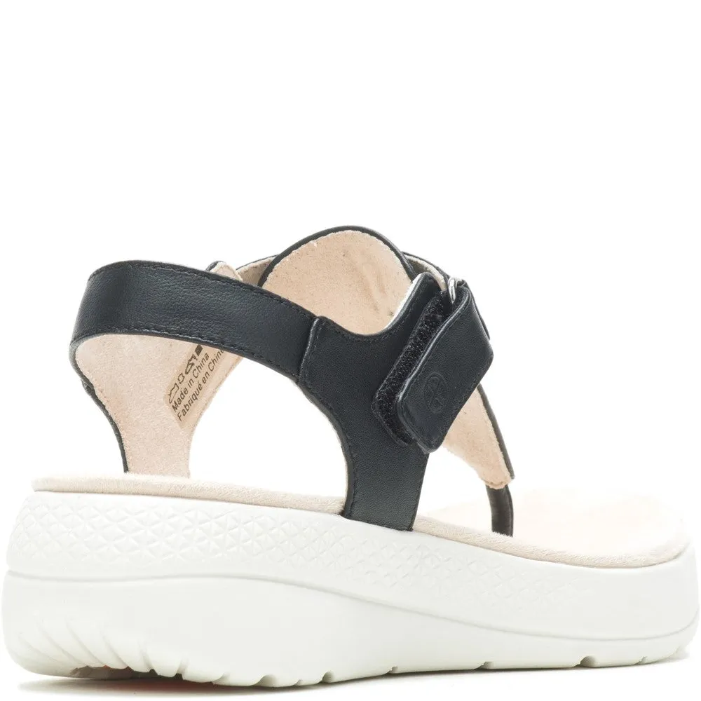 Black Breathe Toepost Sandals