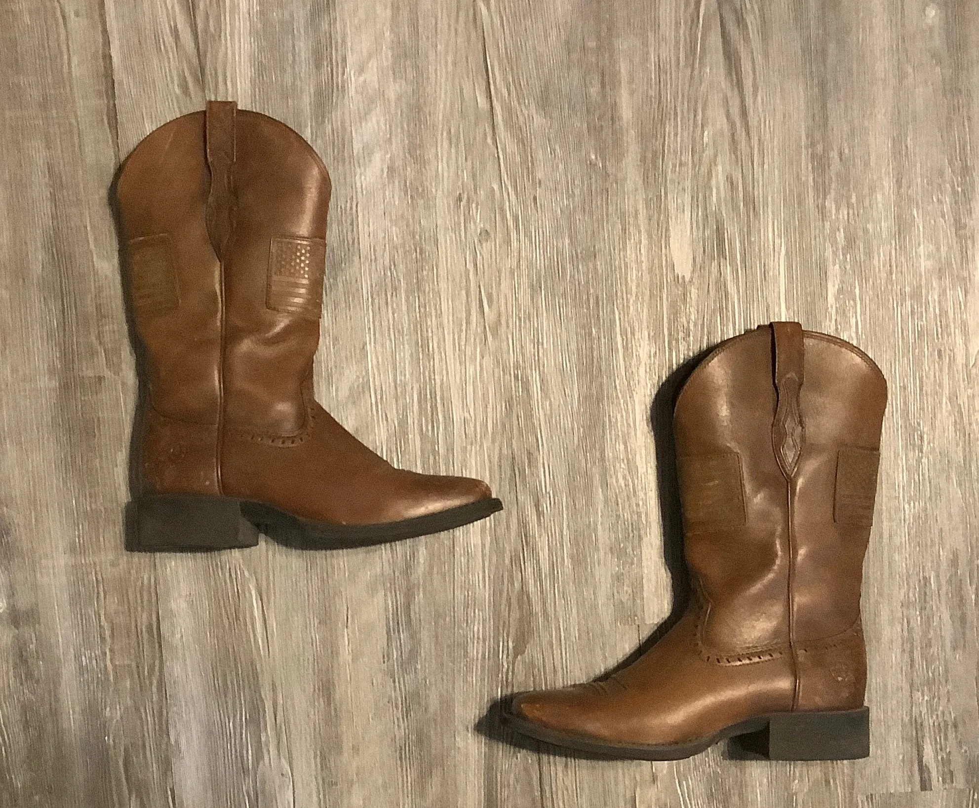 Boots Western By Ariat In Brown, Size: 7