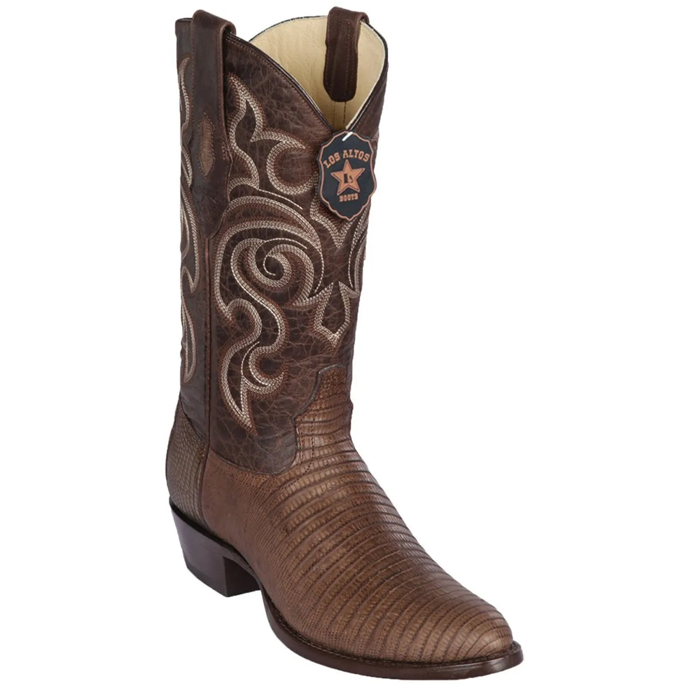 Brown Lizard Cowboy Boots