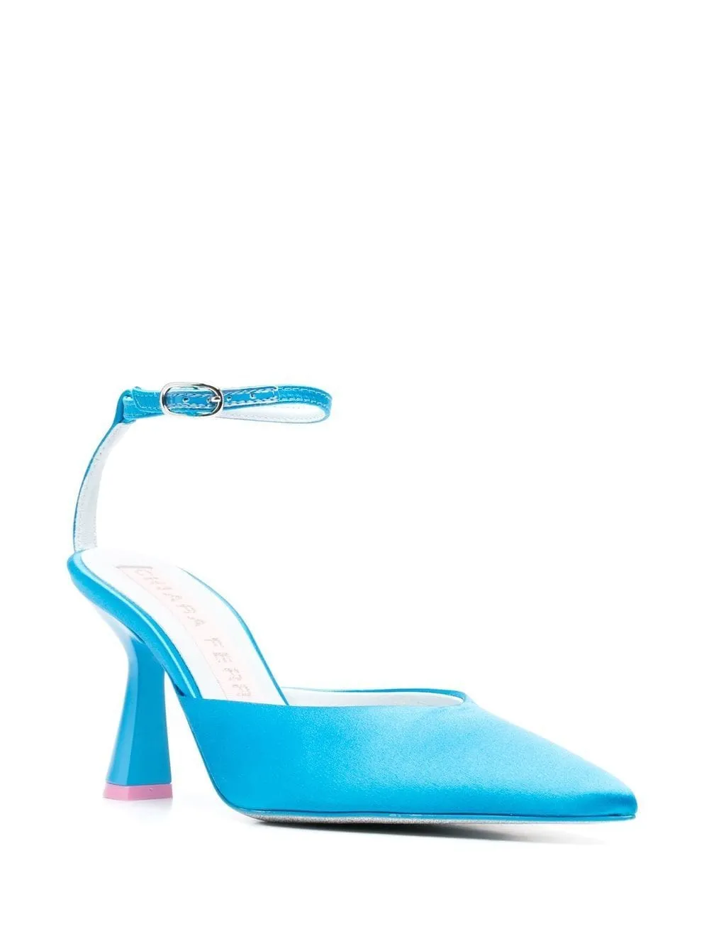 Chiara Ferragni With Heel Clear Blue