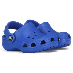 Classic children's clogs Littles Crocs, blue