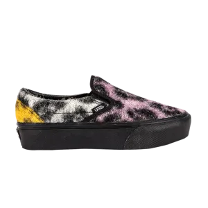 Classic Slip-On Platform Vans sneakers, multicolor