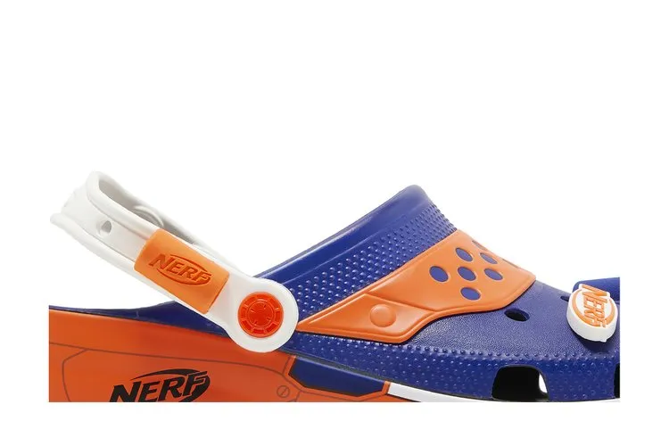 Crocs NERF x Classic Clog 'Blaster Dart' sneakers, gray