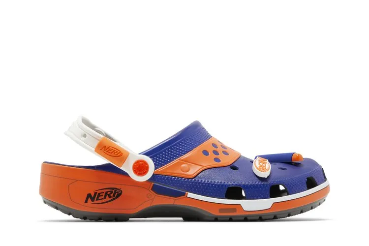 Crocs NERF x Classic Clog 'Blaster Dart' sneakers, gray