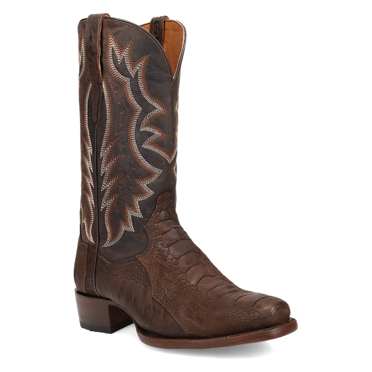 Dan Post Anders- Men's Ostrich Leg Cowboy Boots