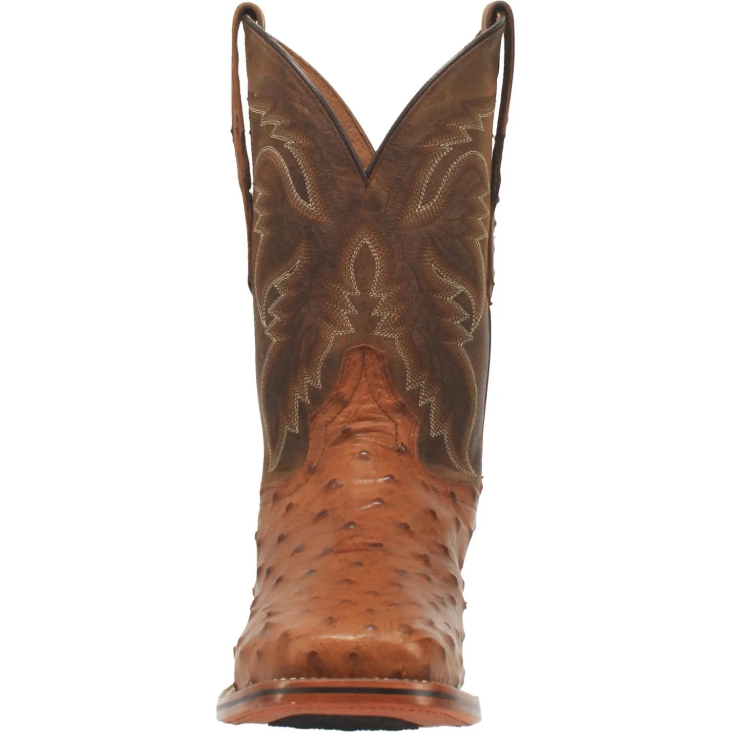 DAN POST MEN'S ALAMOSA FULL QUILL OSTRICH WESTERN BOOT - DP4874