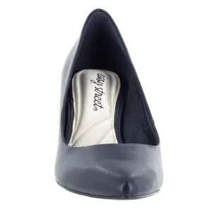 Easy Street Women's High Heel Pointe Shoes Easy Street, dark blue