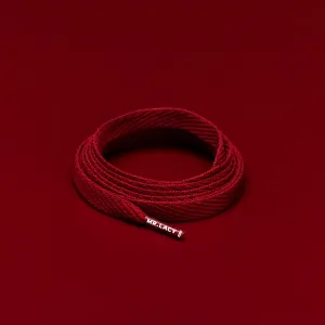 Flatties Shoelaces · Burgundy