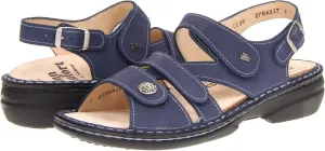 Gomera flat sandals - 82562 Finn Comfort, Lake color