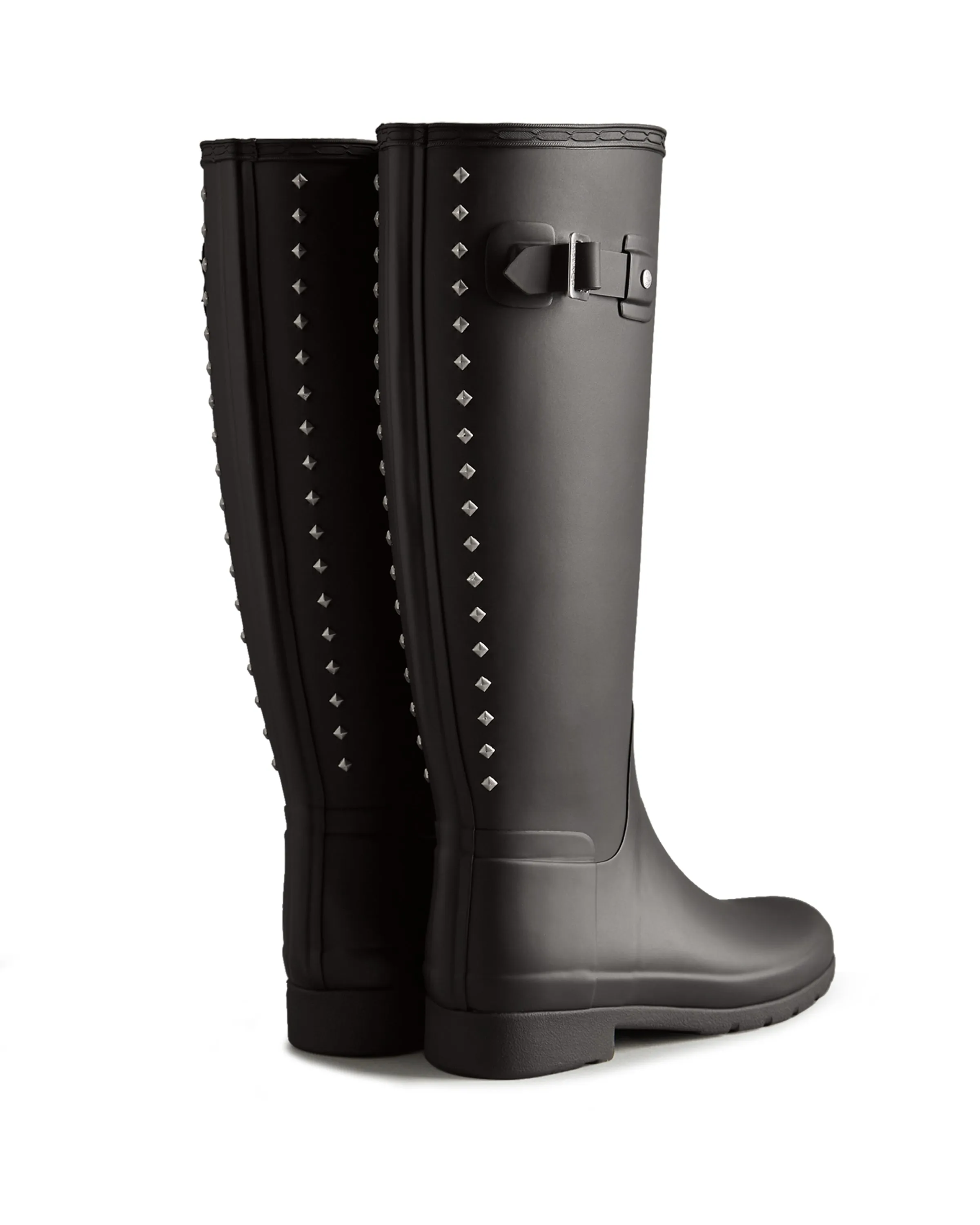 Hunter Refined Tall Studded Back Boot