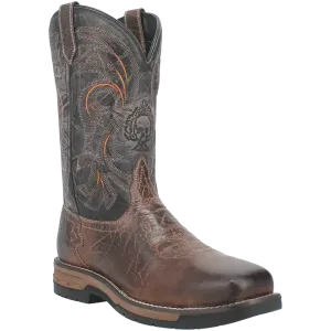 Laredo Hawke (Broad Square) - Men's Leather Cowboy Work Boot (Closeout)