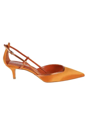 Lella Baldi With Heel Orange