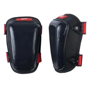 Milwaukee 7.5 in. L X 7.5 in. W Nylon Hard Cap Gel Knee Pads Black/Red One Size Fits Most