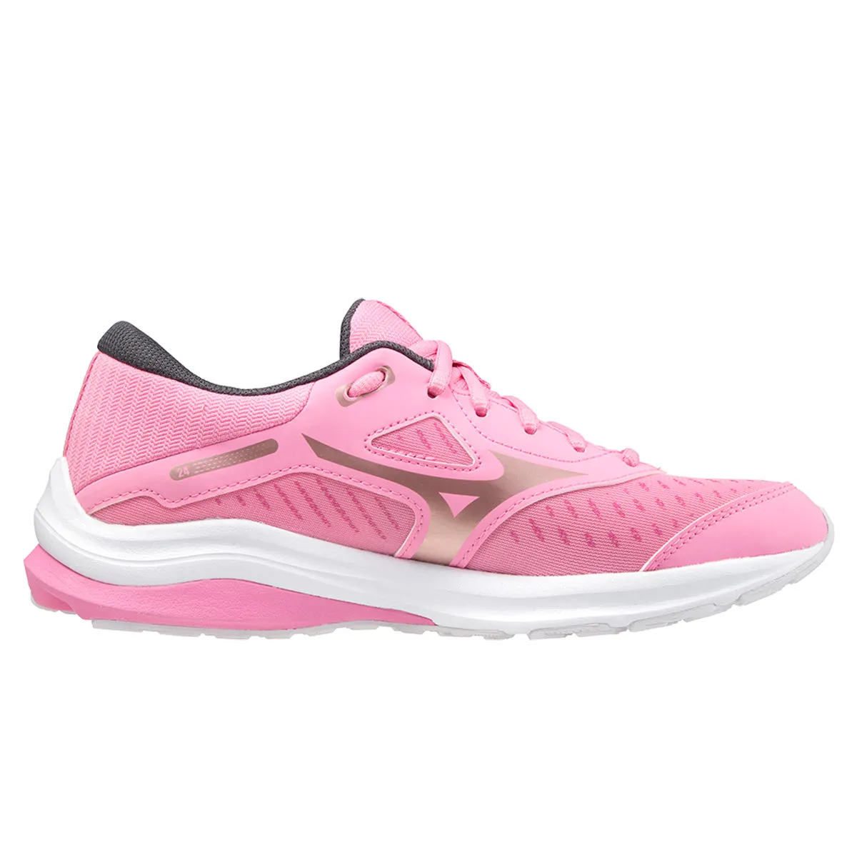 Mizuno Wave Rider 24 Junior | Msachetp/rosegold/ombreb