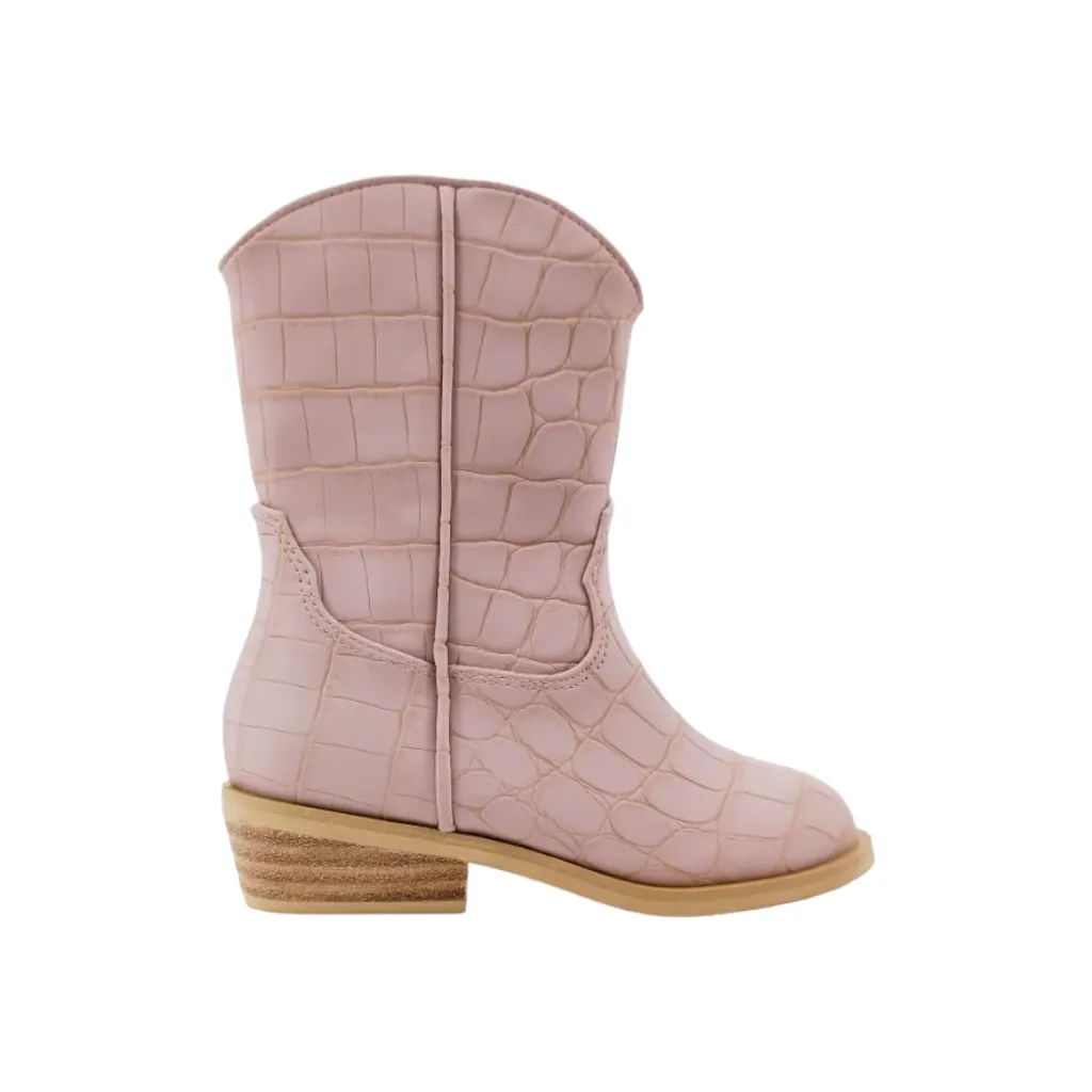 Shu Shop Zouzou Croco Toddler Boot