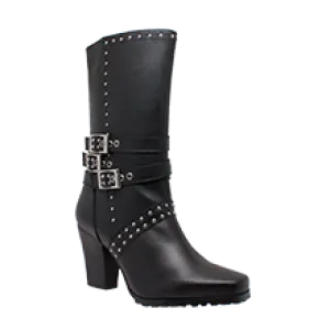 Side Zipper Harness Boot