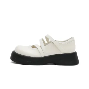 Soft Casual Platform Mary Jane Shoes