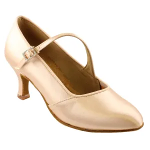 Women's Standard Dance Shoes, Model 149, Heel EH10, Tan 1